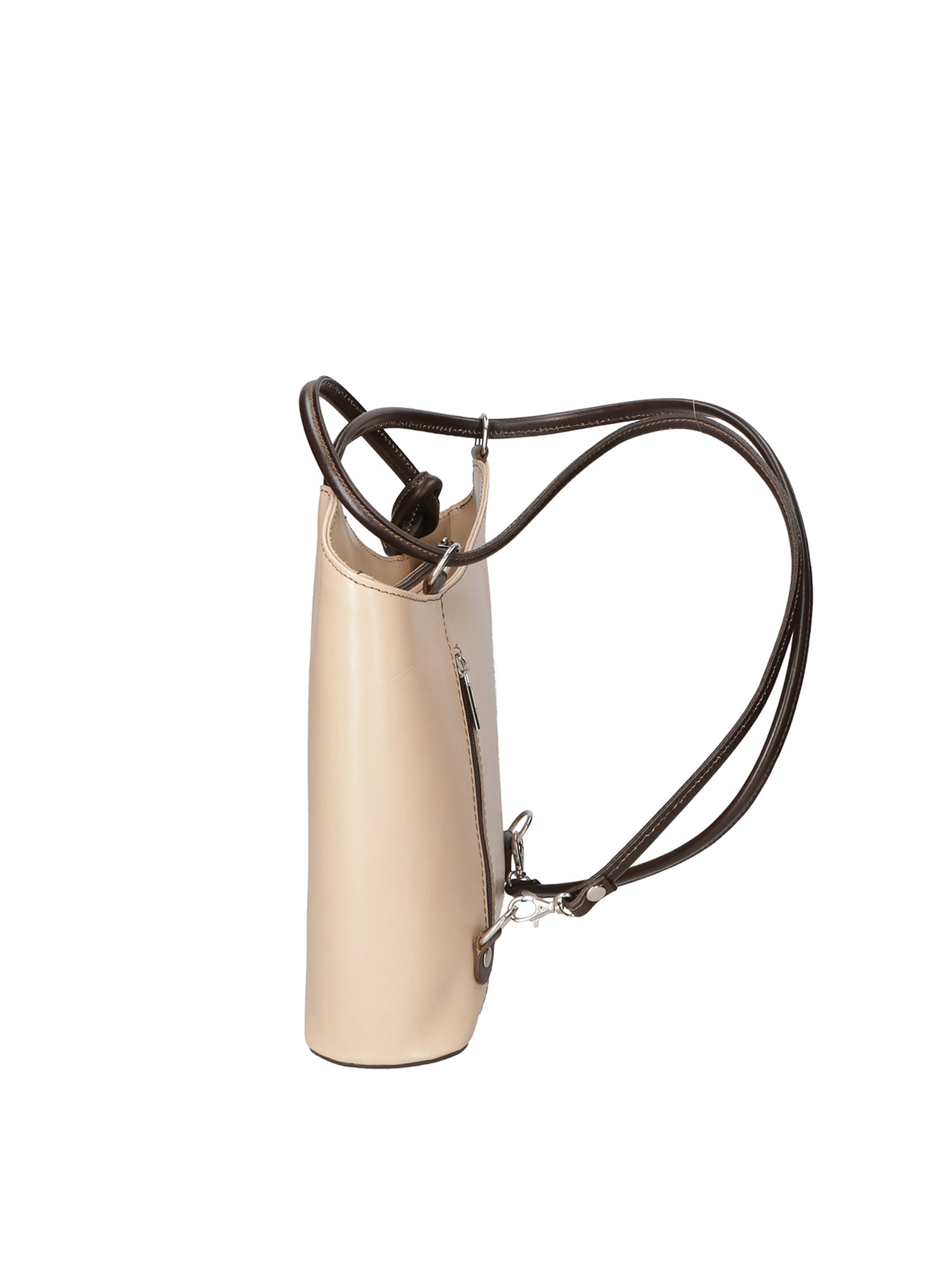 Fabiola Borsa a spalla da donna 100% pelle 9039-TAUPE TMORO Chiara Ferretti