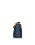 Adra Borsa a spalla da donna Vera pelle 04538-S24 BLU JEANS Chiara Ferretti