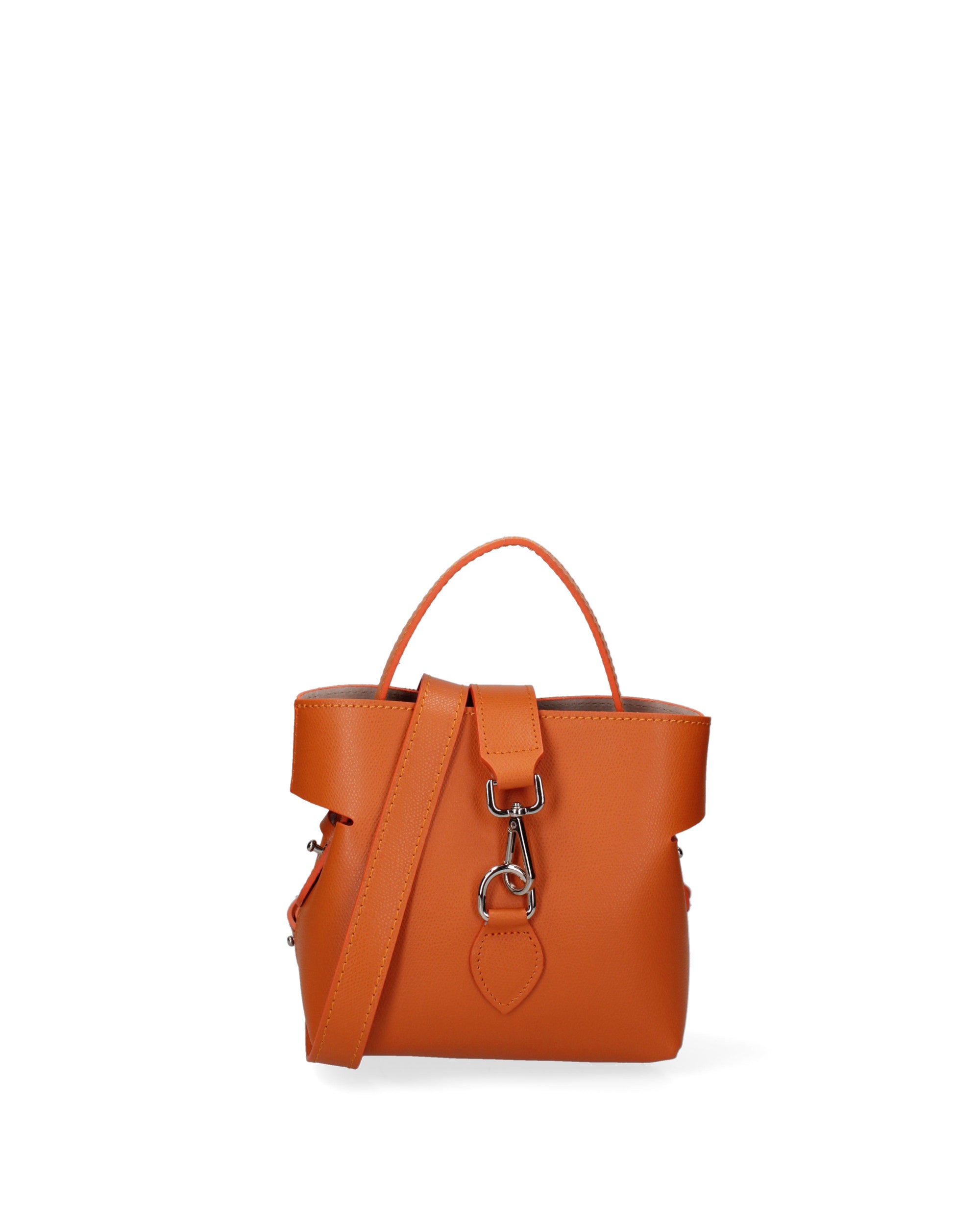 Modena Borsa a mano da donna Vera pelle 07380-PL29 ARANCIO Chiara Ferretti