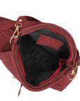 Savana Borsa a Spalla da donna in Pelle Scamosciata - Chiara Ferretti