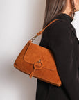 Savana Borsa a Spalla da donna in Pelle Scamosciata - Chiara Ferretti