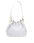 Ravello Borsa a spalla da donna Vera pelle 8977-BIANCO Chiara Ferretti