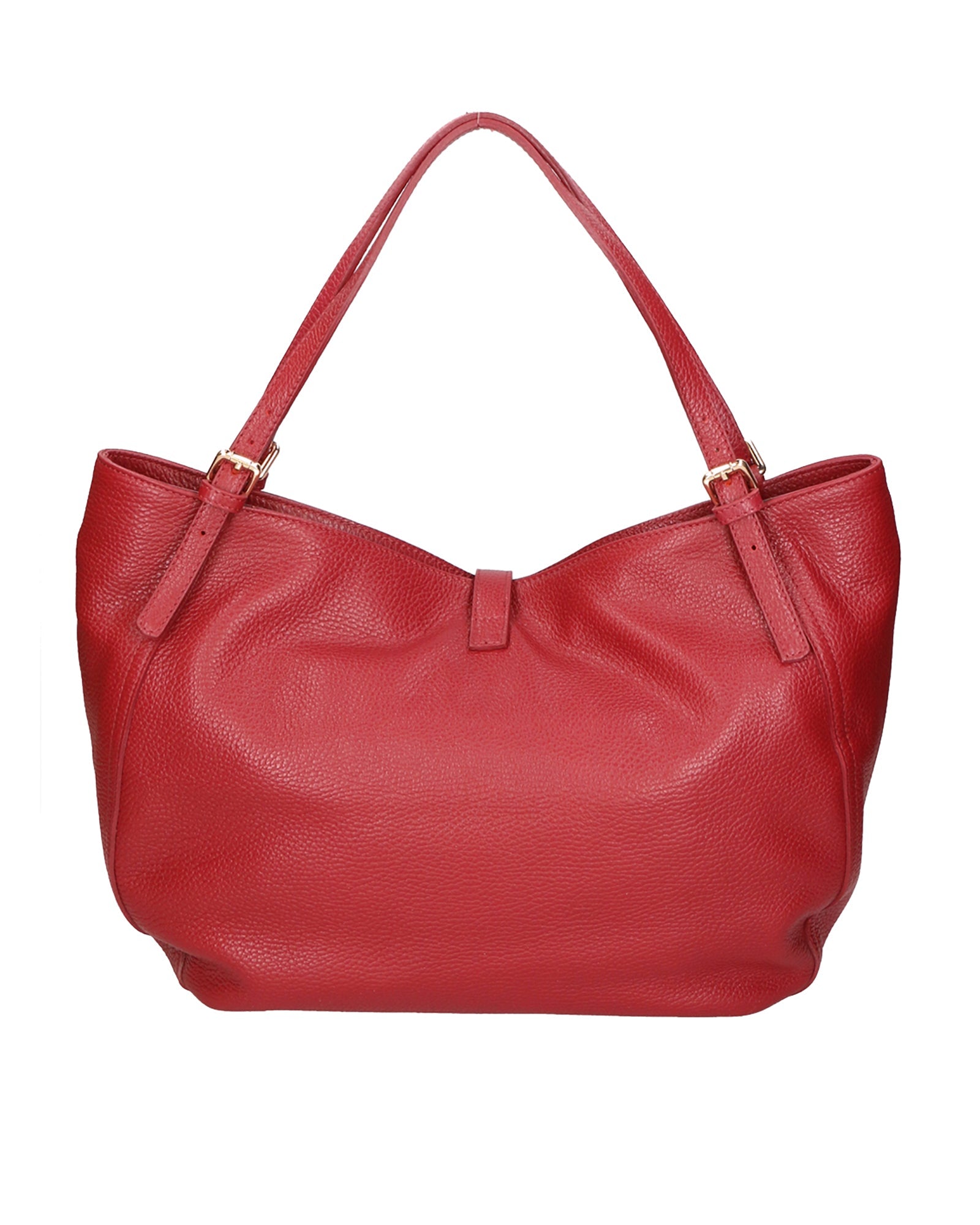 Sirma Borsa a mano da donna Vera pelle 06518-D10 ROSSO SCURO Chiara Ferretti