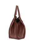 Vincenza Borsa a mano da donna Vera pelle 06898-D223 cioccolato Chiara Ferretti