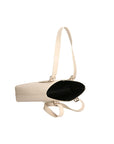 Germana Borsa a spalla da donna 100% pelle 05924-B37 LATTE Chiara Ferretti