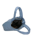 Virna Damenhandtasche aus echtem Leder, hergestellt in Italien, 17 x 24 x 8 cm