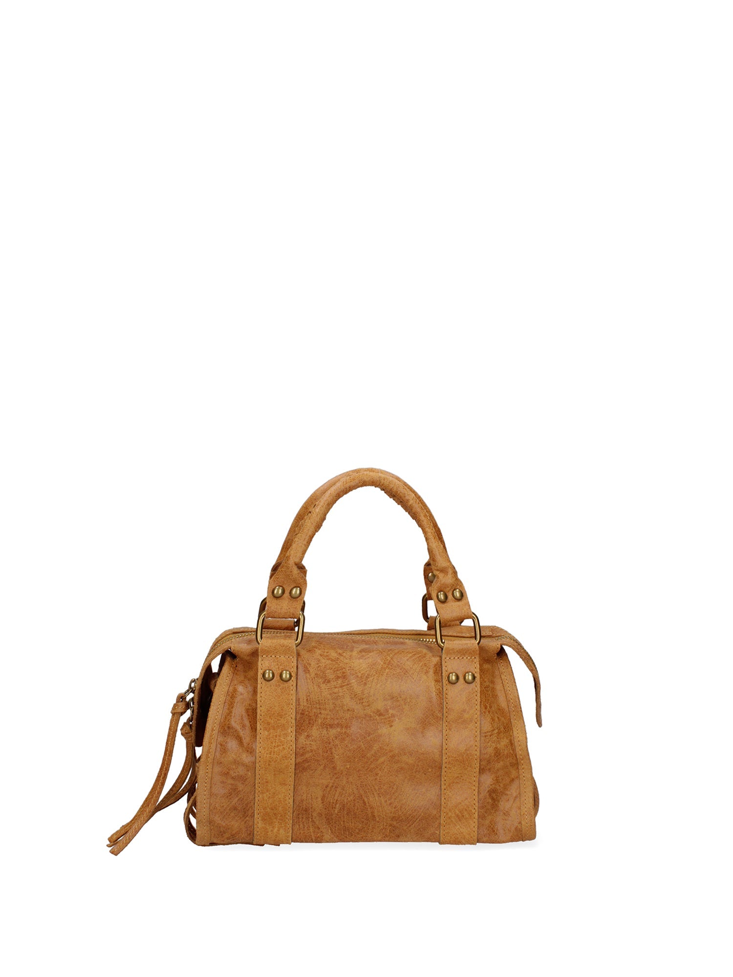 Erisia Borsa a spalla da donna Vera pelle 06091-031 CUOIO SCURO Chiara Ferretti