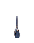 Wally Borsa a spalla da donna Vera pelle 06869-D24 BLU Chiara Ferretti