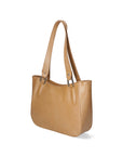 Eva Borsa a spalla da donna Vera pelle 9024-FANGO TAUPE Chiara Ferretti