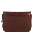 Nohemi Portafoglio donna vera pelle Zip 524072-T.MORO DARK BROWN Chiara Ferretti