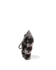 Volante Borsa a mano da donna Vera Pelle 8477-GRIGIO Chiara Ferretti
