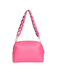 Livia Damen-Schultertasche aus echtem Leder, hergestellt in Italien, 16 x 26 x 9 cm