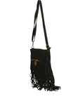 Solana Borsa a tracolla da donna Vera pelle 1518-NERO Chiara Ferretti
