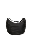Silvana Elite Borsa a spalla donna Misto nylon e pelle LK0265-NERO Chiara Ferretti