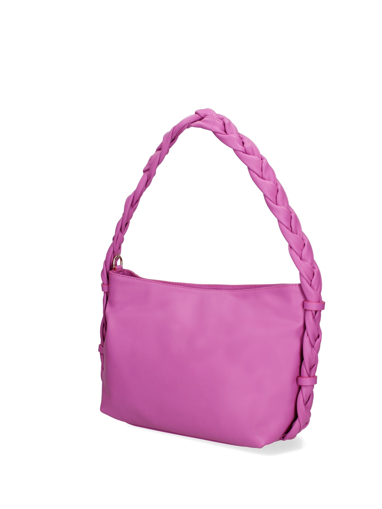 Isara Borsa a spalla da donna Vera pelle 07170-S602 FUXIA CHIARO Chiara Ferretti