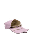 Damen-Schultertasche aus echtem Leder, hergestellt in Italien, 20 x 16 x 10 cm