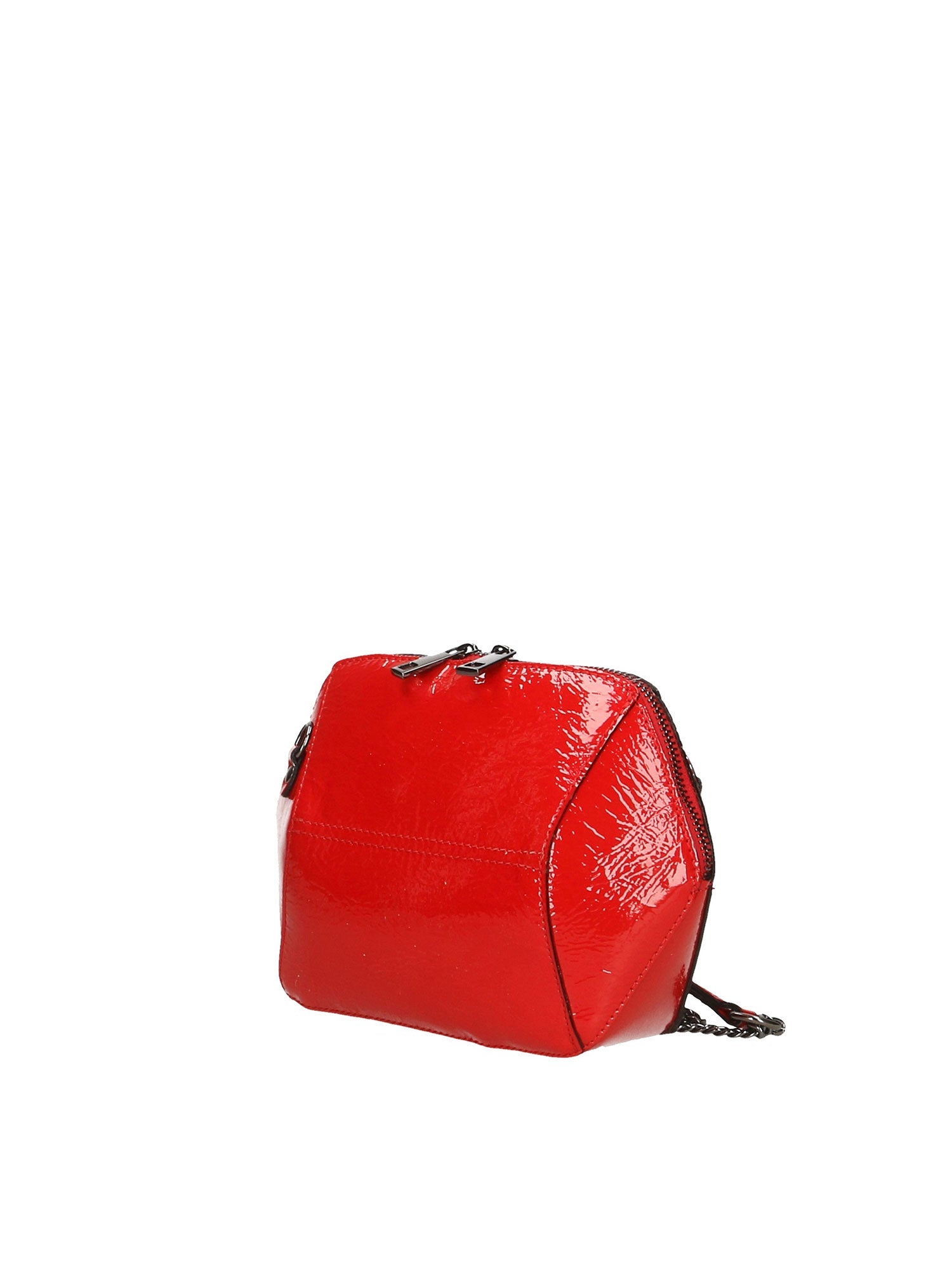 Lumina Borsa a tracolla da donna Vera pelle 189636-ROSSO Chiara Ferretti