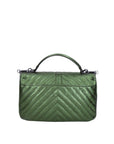 Volterra Borsa a tracolla da donna Vera Pelle 1626-VERDE Chiara Ferretti
