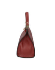 Nina Borsa a mano da donna 100% pelle 04263-D10 ROSSO SCURO DARK RED Chiara Ferretti