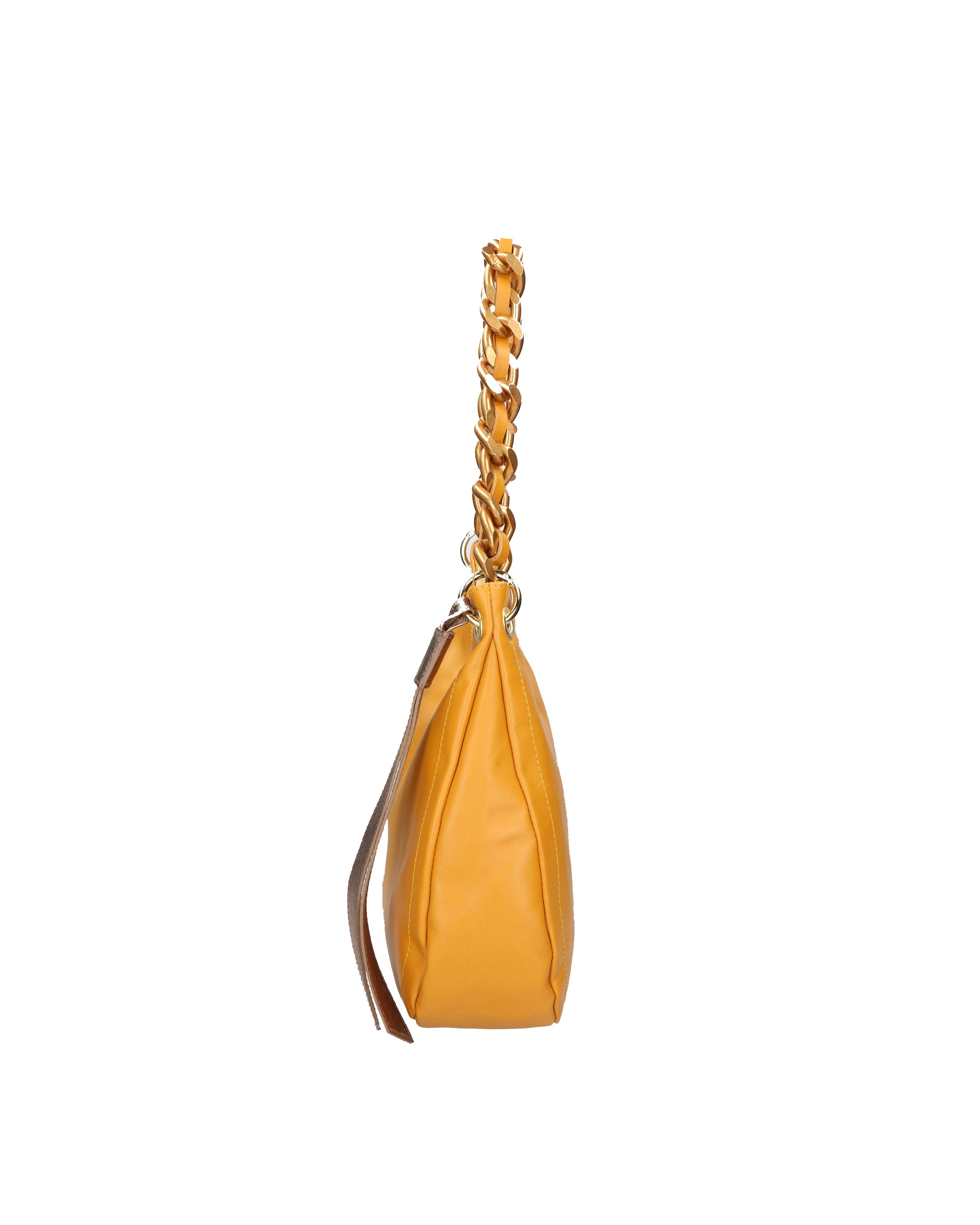 Artemisia Borsa a spalla da donna Vera pelle 05462-S36 SENAPE+L005 BRONZO Chiara Ferretti