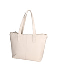 Gea Borsa a spalla da donna Vera pelle 05935-D37 LATTE MILK Chiara Ferretti