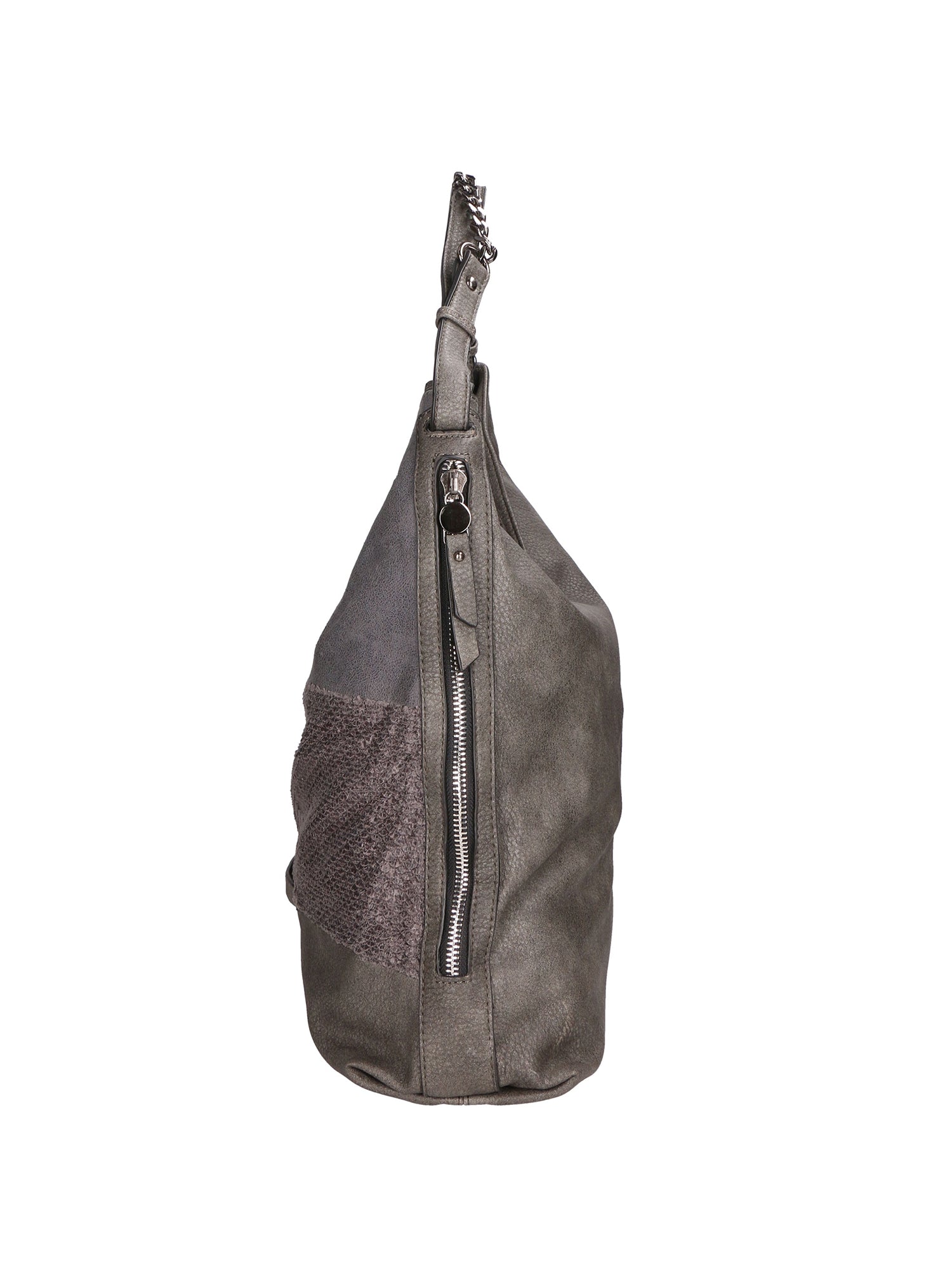 Rosanna Borsa a spalla da donna Ecopelle LK0243-GREY Chiara Ferretti
