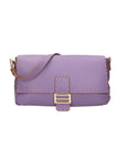 Walda Damen-Schultertasche aus echtem Leder, hergestellt in Italien, 34 x 17,5 x 10 cm