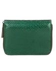 Nohemi Portafoglio donna vera pelle Zip 524072-VERDE GREEN Chiara Ferretti