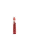 Borsa a mano unisex in vera pelle 100% cotone 4453-ROSSO Alessia Firenze
