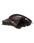 Nunzia Borsa a spalla da donna Vera pelle 576042-T.MORO DARK BROWN Chiara Ferretti