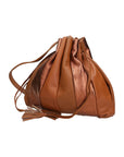 Nunzia Borsa a spalla da donna Vera pelle 576042-CUOIO COGNAC Chiara Ferretti