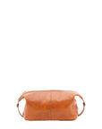 Pochette unisex in vera pelle Made in Italy 4404-MIELE Alessia Firenze