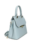 Borsa a mano da donna 100% vera pelle 7708-L366 CIELO Chiara Ferretti