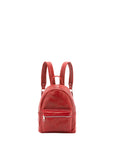 Zaino unisex in vera pelle 100% cotone 4460-ROSSO Alessia Firenze