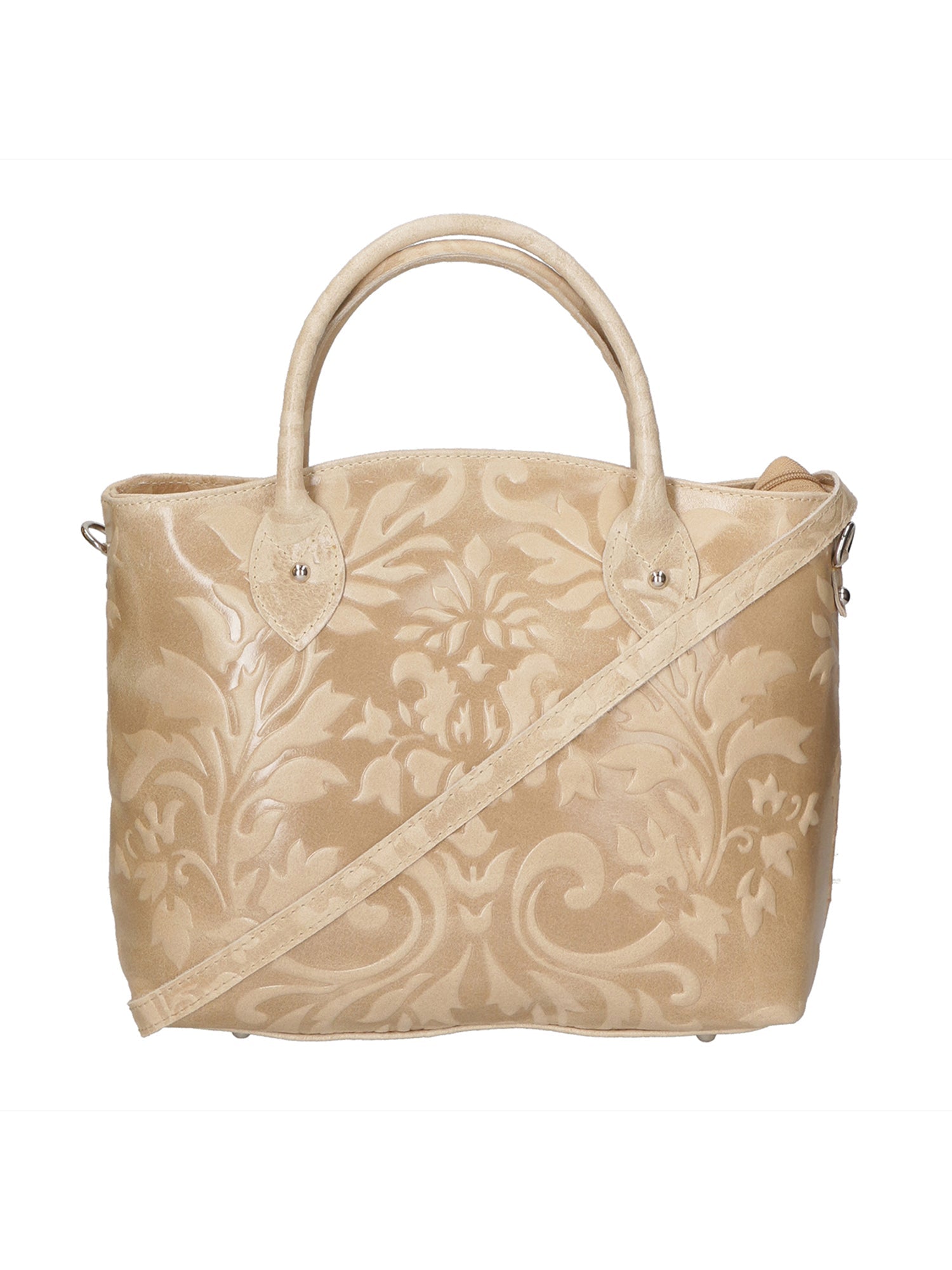Enza Borsa a mano da donna Vera pelle 8007023FBG-004 TAUPE Chiara Ferretti