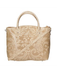 Enza Borsa a mano da donna Vera pelle 8007023FBG-004 TAUPE Chiara Ferretti