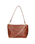 Lorelei Borsa a spalla da donna Vera pelle croco 06498-040 MARMO SCURO Chiara Ferretti