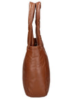 Wendy Borsa a spalla da donna Vera pelle 06502-S17 CUOIO SCURO Chiara Ferretti
