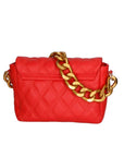 Adriana Borsa a mano da donna Vera pelle 04539-S58 ROSSO FUOCO Chiara Ferretti