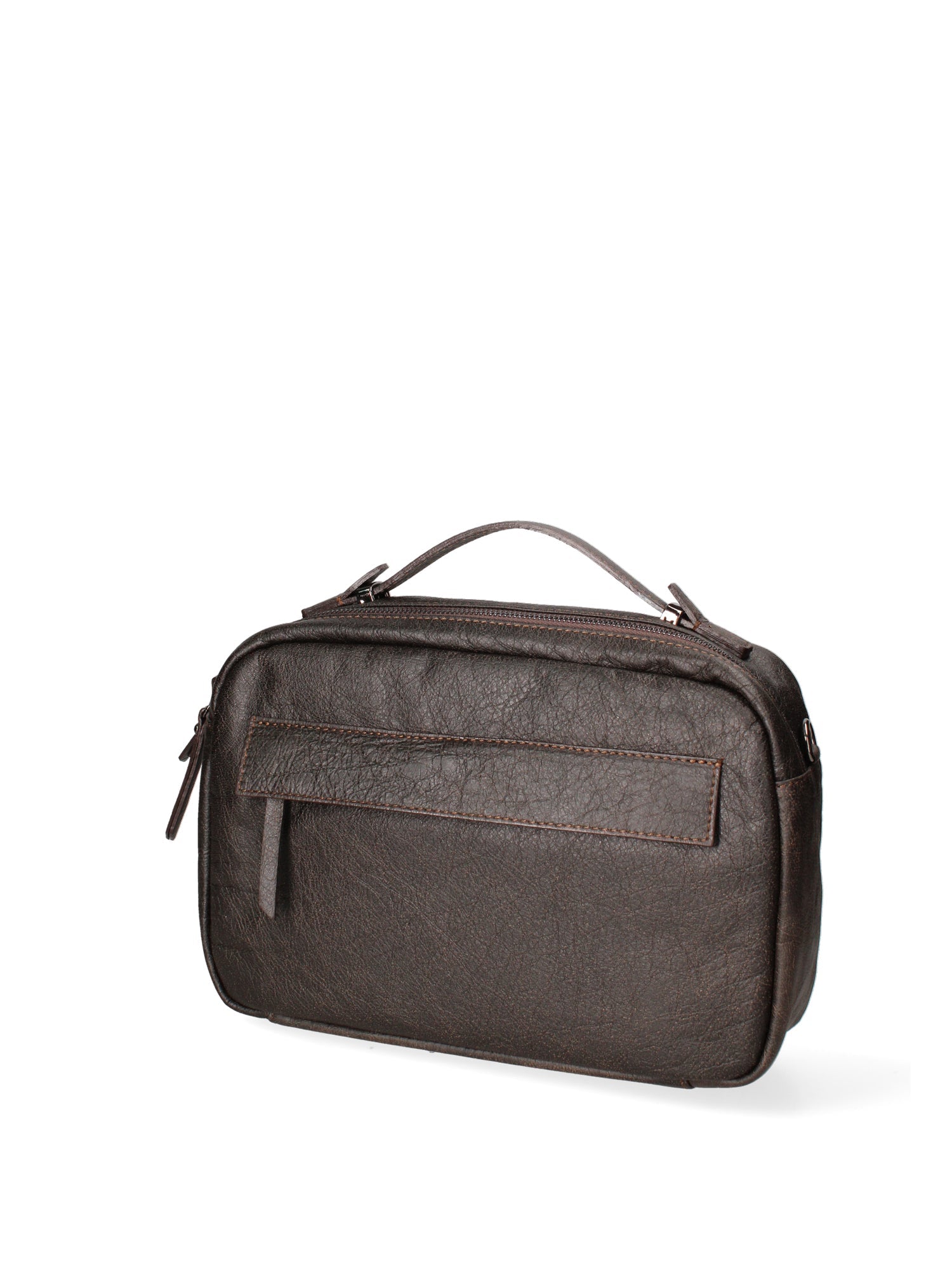 Vera Pelle 6542-TMORO Borsa a mano unisex Modello Avelon Chiara Ferretti
