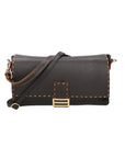 Borsa a spalla da Donna Walda in Vera Pelle Made in Italy 34x17,5x10 cm