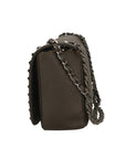 Bologna Borsa a spalla da donna Vera pelle 6590-T.MORO DARK BROWN Chiara Ferretti