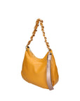 Artemisia Borsa a spalla da donna Vera pelle 05462-S36 SENAPE+L005 BRONZO Chiara Ferretti