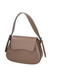 Valda Borsa a mano da donna Vera pelle 06523-L134 TAUPE SCURO Chiara Ferretti