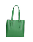 Germana Borsa a spalla da donna 100% pelle 05924-B47 VERDE MELA Chiara Ferretti