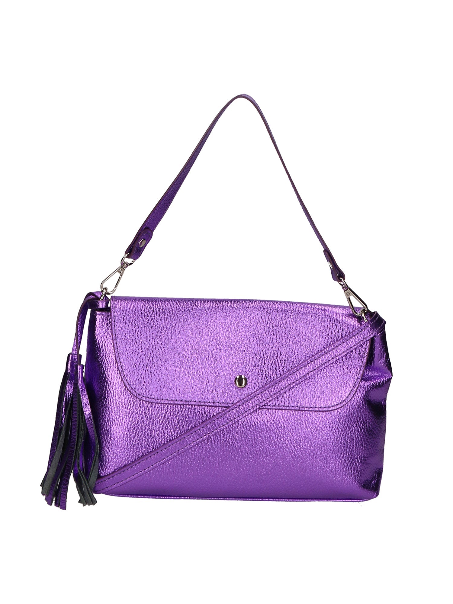 Auralia Borsa a mano da donna Vera pelle 05923-DL45 VIOLA Chiara Ferretti