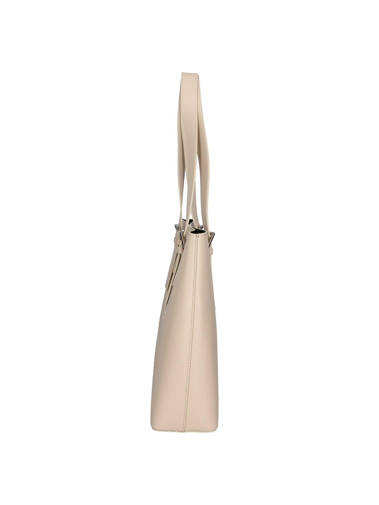 Germana Borsa a spalla da donna 100% pelle 05924-B37 LATTE Chiara Ferretti