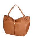 Sirma Borsa a mano da donna Vera pelle 06518-D17 CUOIO SCURO Chiara Ferretti