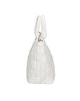 Ofelia Borsa a mano da donna Vera pelle SANEM 84-BIANCO Chiara Ferretti