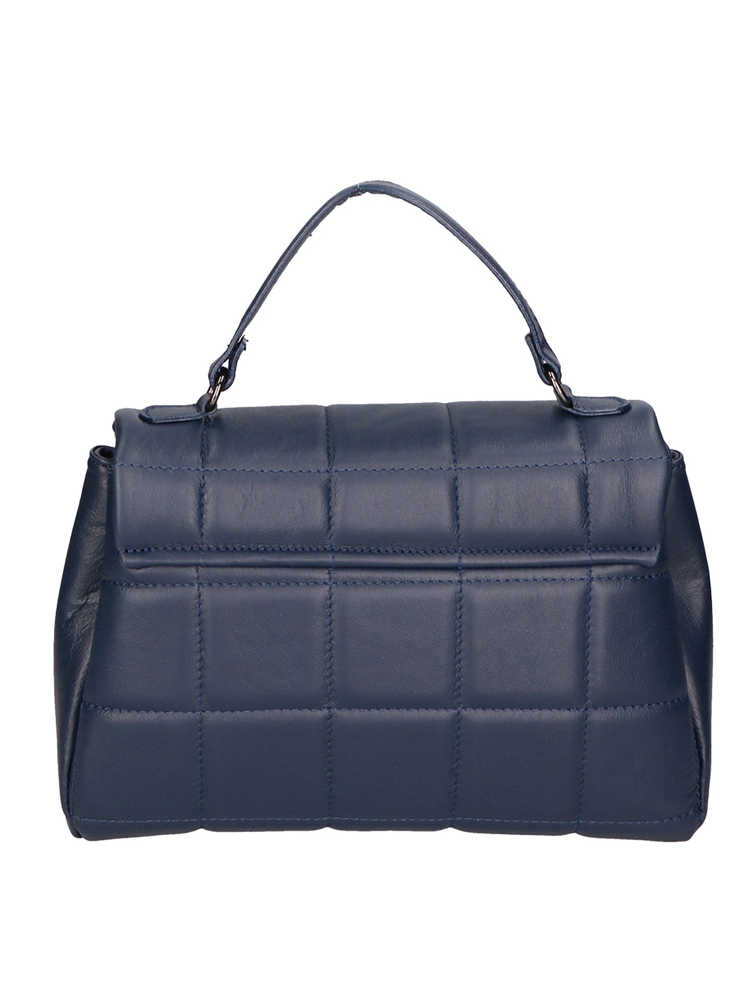 Viola Borsa a mano da donna Vera Pelle 06862-S24 BLU JEANS Chiara Ferretti